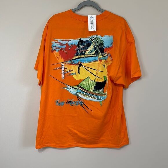 NWT Guy Harvey Original Pocket T-Shirt - Picture 1 of 5